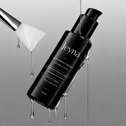 Mascarilla Coreana Antiedad con Colágeno y Cúrcuma